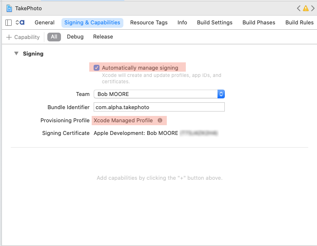 Xcode Auto Provision